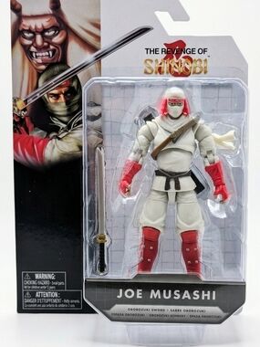 Jakks Pacific SEGA Joe Musashi 4" Action Figure - The Revenge of Shinobi - NIB